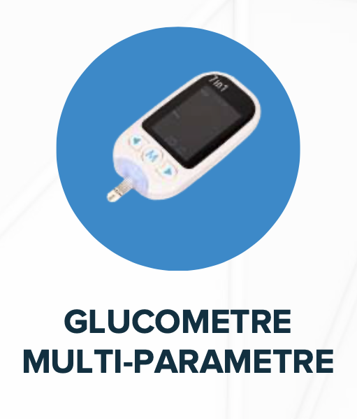 Glucomètre multi-paramètres connecté